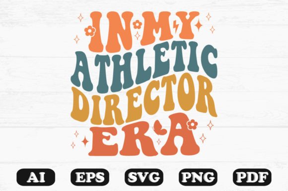 In My Athletic Director Era Retro Wavy