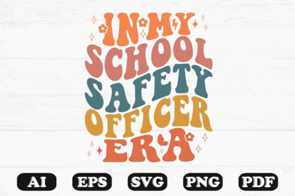 In My School Safety Officer Era Retro Wa